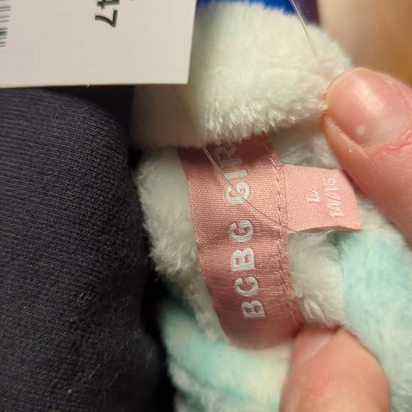 BCBG Plush Hoodie and Leggings Set Girls size 14/16 Large - Picture 5 of 8